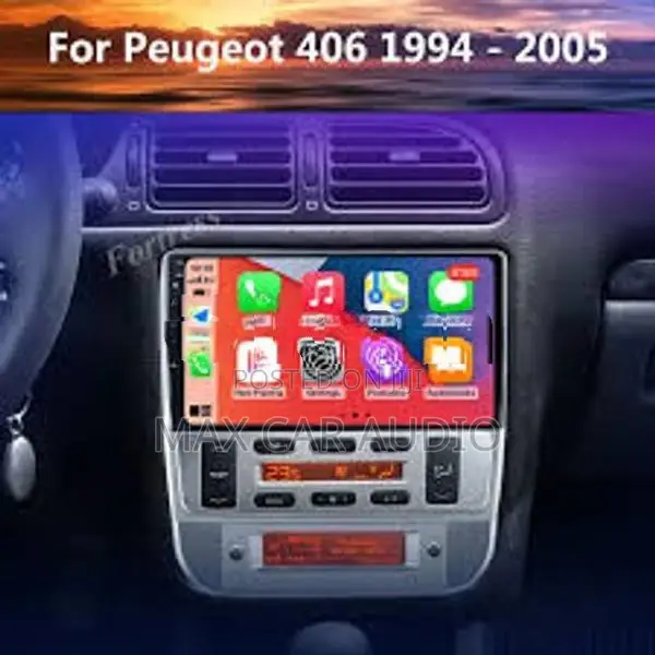 406 Peugeot Car Android Gps DVD Audio Setup with Panel