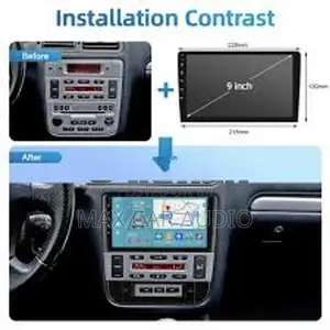 406 Peugeot Car Android Gps DVD Audio Setup with Panel