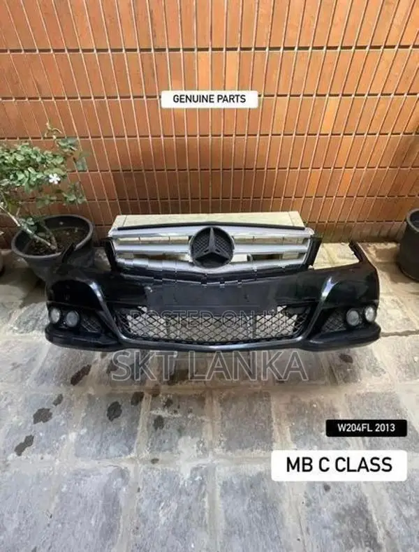 Genuine Mercedes C C180 C220 Facelift Bumper grille shell headlight