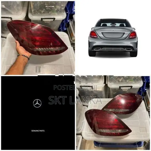 Genuine Mercedes C C180 C200 2017 rear LED lights E200 E300 BUMPER