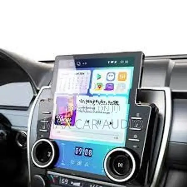 Dual Knob 2k Carplay Android 11.8INCH Vertical Tesla Car DVD Auio setu