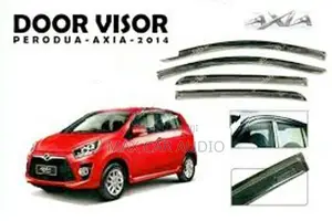 Perodua Axia Door Visor 2014