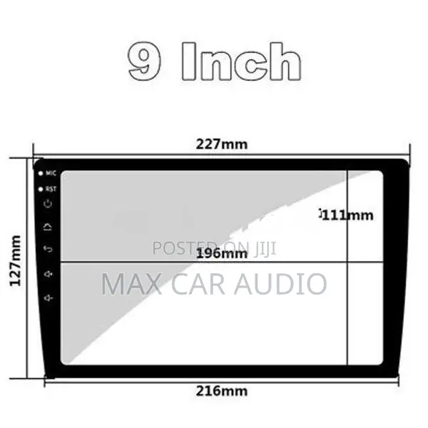 Android Car Audio 9inch Touch Screen