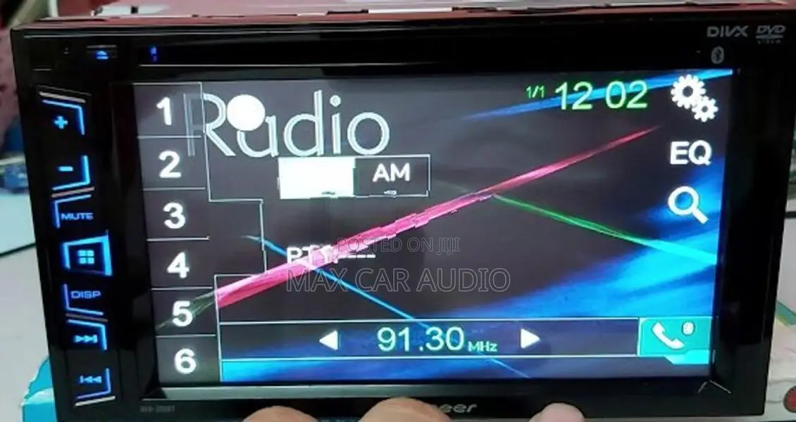 Pioneer AVH-285bt 2Din Car DVD Audio Setup Used