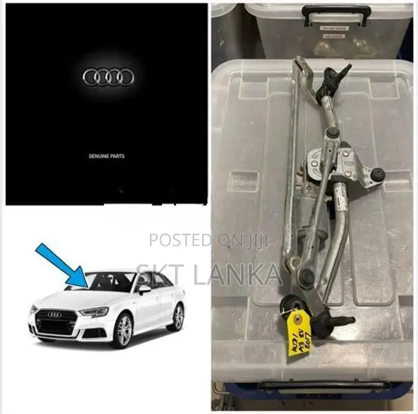 Genuine Audi A3 2017 8V front wiper motor complete A1 A4 A5 A6 A8