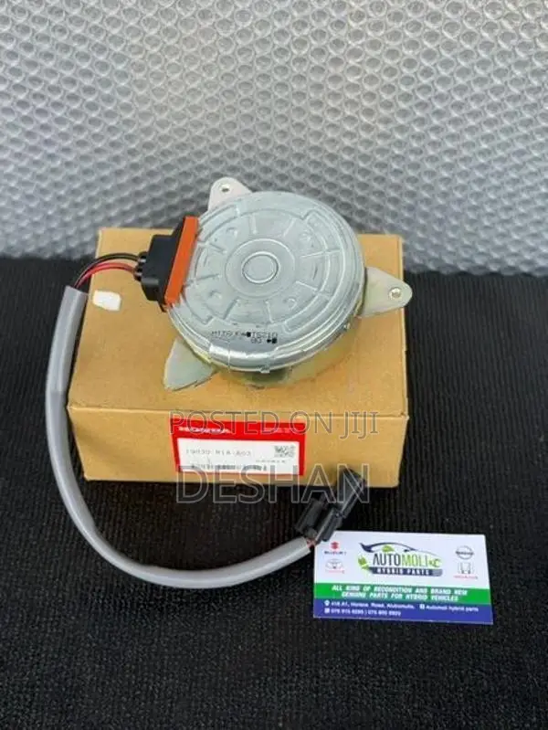 Honda vezel fan motor genuine rediator / condensor