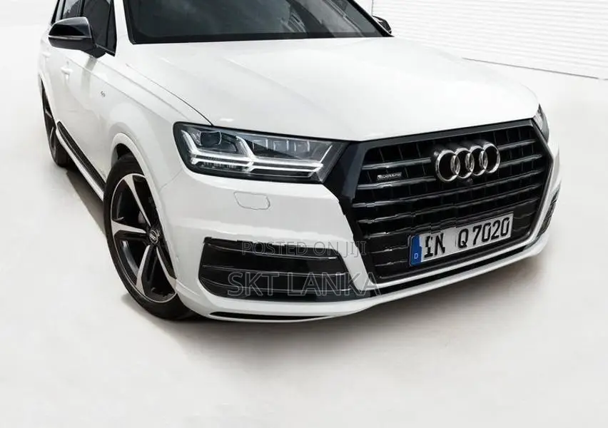 Genuine Audi Q7 S Line 2017 Front Bumper Fog Cover Grille