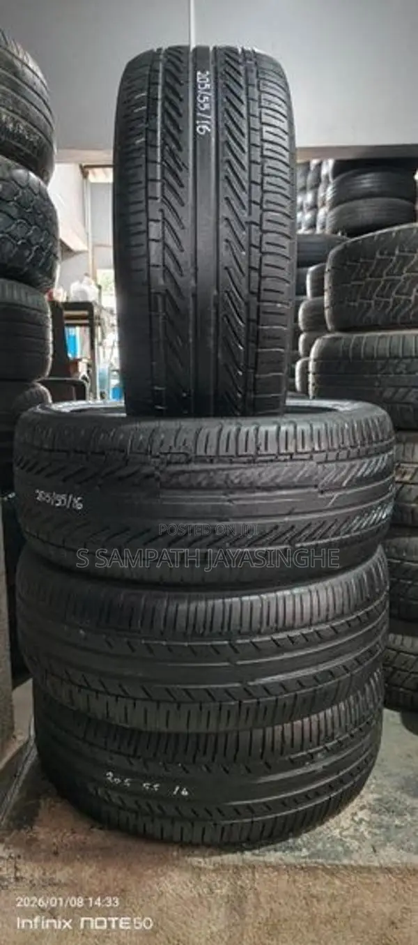 205/55/16 Used Tyre Set