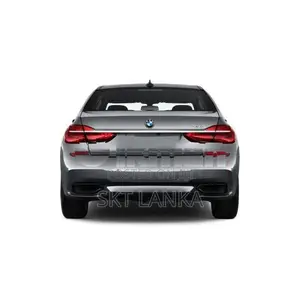 Genuine BMW 7 Series G11 G12 M Sport rear bumper exhaust tips Black