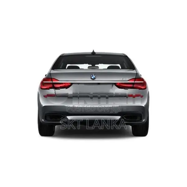 Genuine BMW 7 Series G11 G12 M Sport rear bumper exhaust tips Black