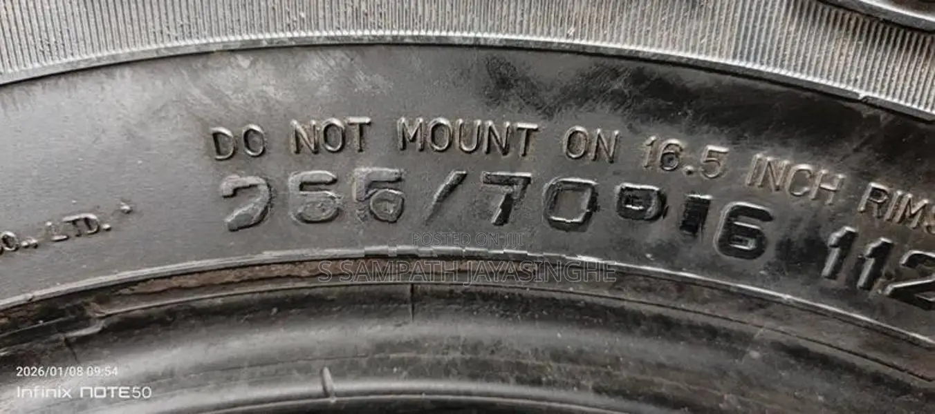 265/70/16 Used Tyre Set