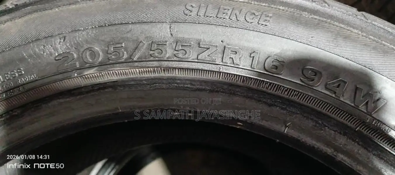 205/55/16 Used Tyre Set