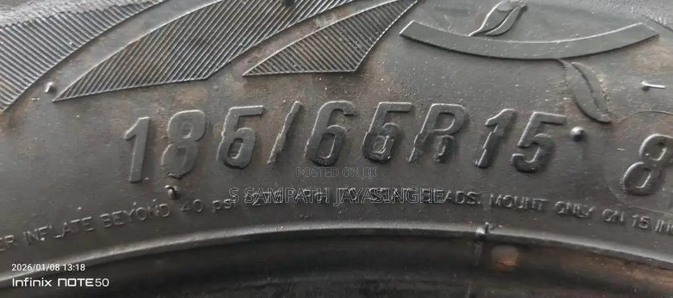 185/65/15 Maxxis Used Tyre Set