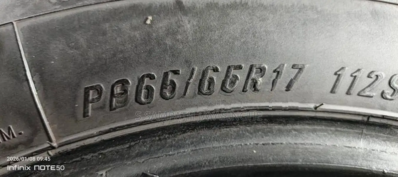 265/65/17 Used Tyre Set