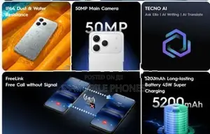 Tecno Spark 40 6GB 128GB (Brand New)