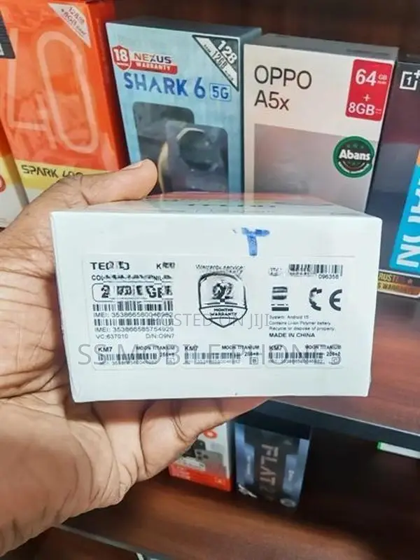 Tecno Spark 40 Pro + 256GB (Brand New)