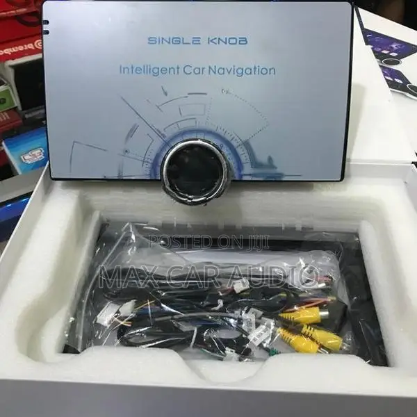 Single Knob 10Inch+4+64g AHD Carplay Intelligent Android Car DVD