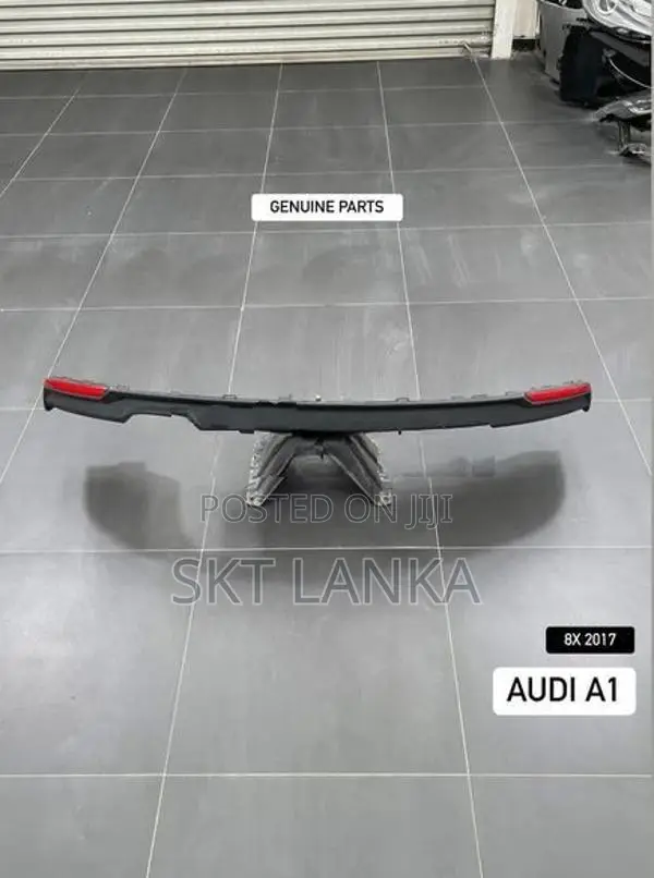 Genuine Audi A1 2017 facelift rear bumper diffuser light A3 A4 A5 A6 A