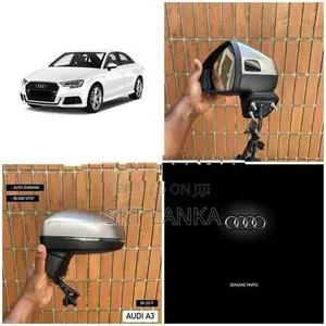 Genuine Audi A3 2019 passenger side mirror complete 8V A1 A4 A5 A6