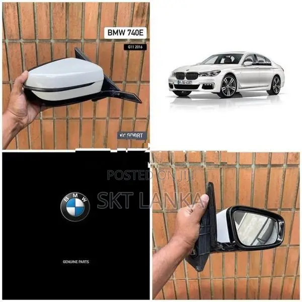 Genuine BMW 740e 740Le M Sport 2018 driver door side mirror