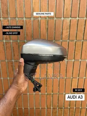 Genuine Audi A3 2019 passenger side mirror complete 8V A1 A4 A5 A6