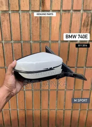 Genuine BMW 740e 740Le M Sport 2018 driver door side mirror