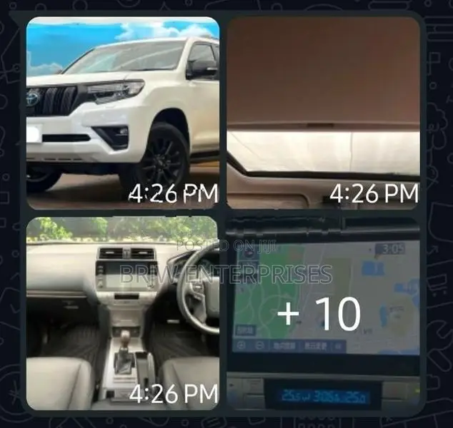 Toyota Land Cruiser Prado TRJ150 black edition 2023