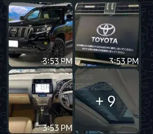 Toyota Land Cruiser Prado TRJ150 black edition 2023