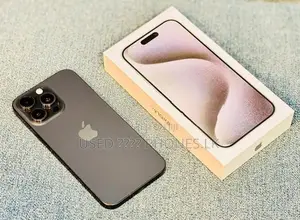 Apple iPhone 15 Pro 256GB-BlackTitanium (Used)