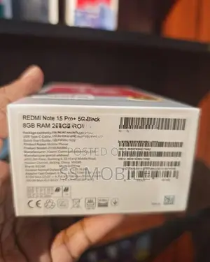 Xiaomi Redmi Note 15 Pro Plus 5G 8GB 256GB (Brand New)