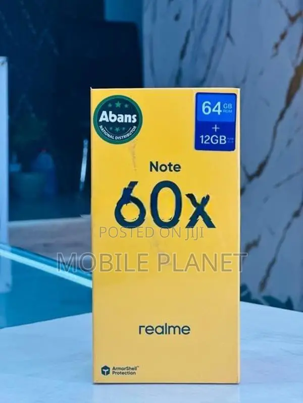 Realme NOTE 60X 4GB 64GB (Brand New)