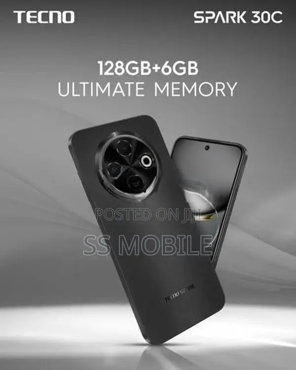Tecno Spark 30C 6GB 128GB (Brand New)