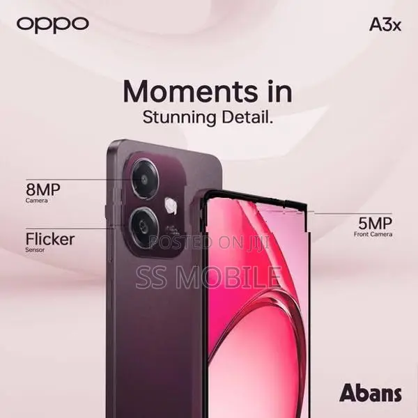Oppo A3x 4GB 128GB (Brand New)