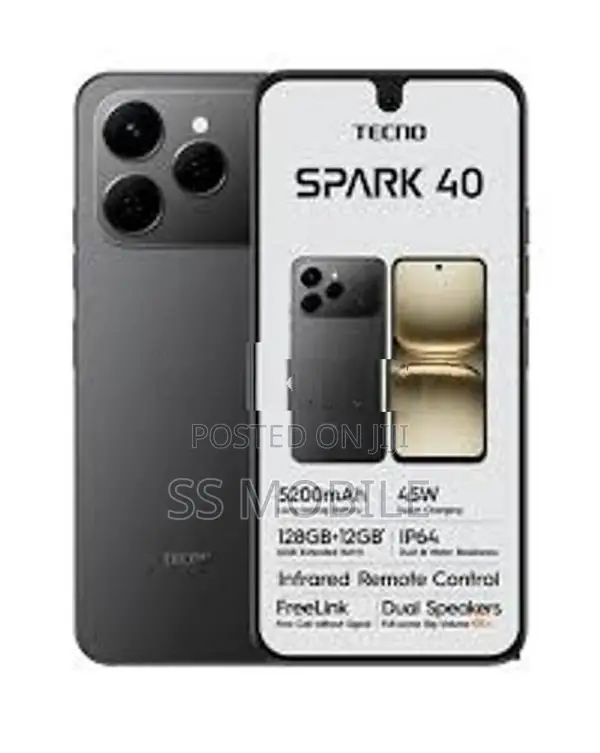 Tecno Spark 40 6GB 128GB (Brand New)