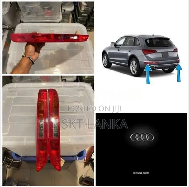 Genuine Audi Q5 2015 rear bumper lights reflector Q2 Q3 Q7 A4 A5