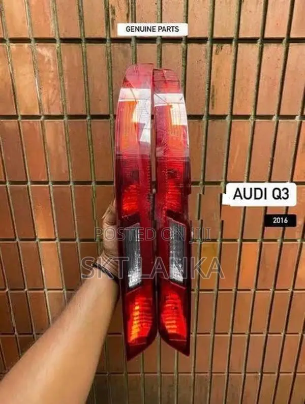Genuine Audi Q3 2017 rear bumper lights reflector Q2 Q5 Q7 A3 A5