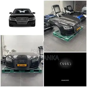 Genuine Audi A8 2015 Facelift face cut headlight bonnet bumper A4 A5 Q