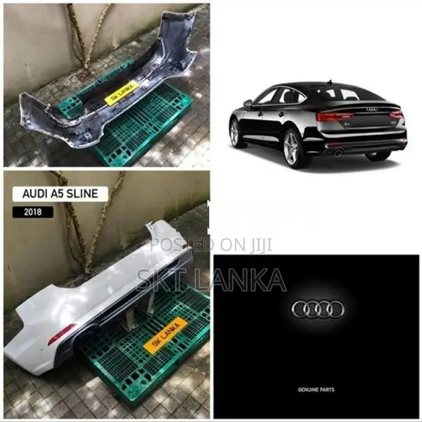 Genuine Audi A5 S Line 2018 rear bumper complete A1 A3 A4 A6 Q2