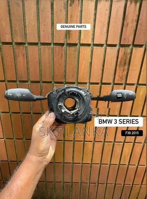 Genuine BMW 318i F30 steering wheel indicator stalk airbag ribbon