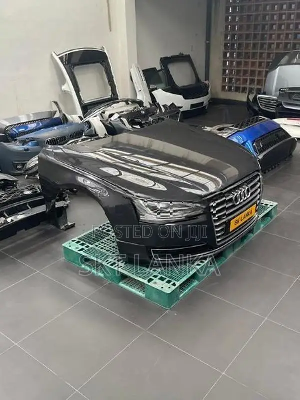 Genuine Audi A8 2015 Facelift face cut headlight bonnet bumper A4 A5 Q