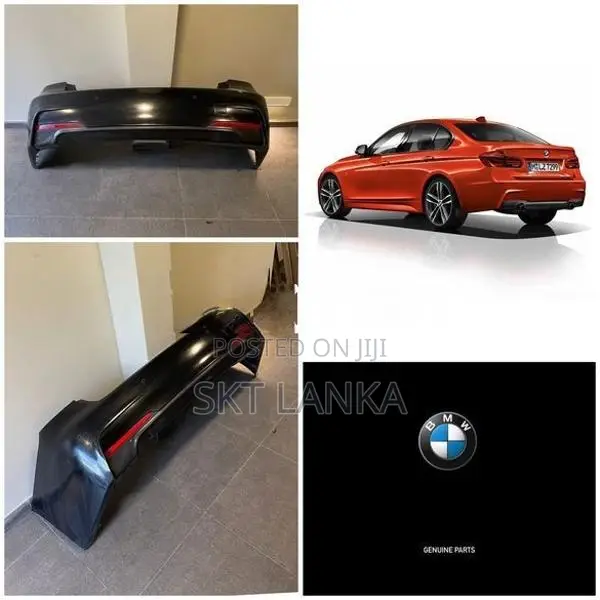 Genuine BMW 318i 2018 M Sport F30 rear bumper complete