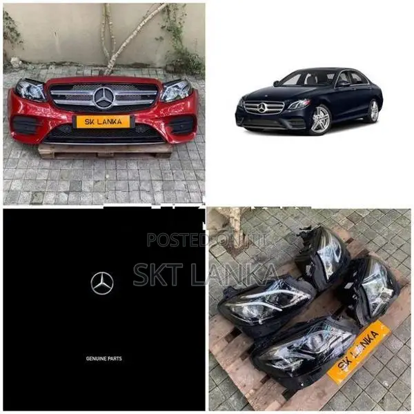 Genuine Mercedes E200 E350e 2019 AMG W213 Nose cut bumper headlight
