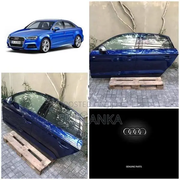 Genuine Audi A3 2019 S Line passenger complete doors with mirror