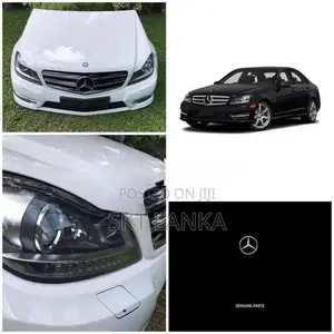 Genuine Mercedes C180 C220 Facelift AMG 2013 W204 front end nose cut