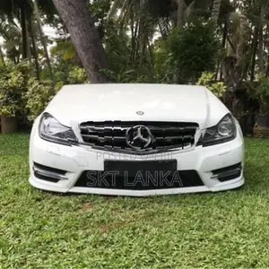 Genuine Mercedes C180 C220 Facelift AMG 2013 W204 front end nose cut