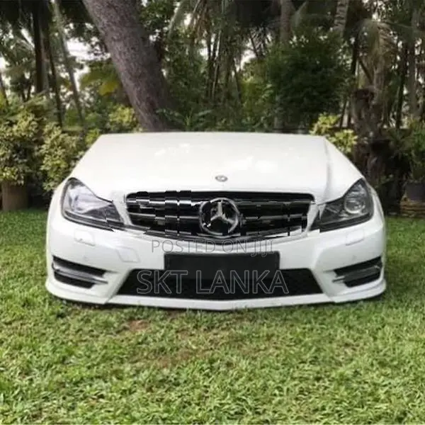 Genuine Mercedes C180 C220 Facelift AMG 2013 W204 front end nose cut