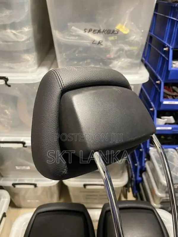 Genuine Mercedes E E300 E200 2015 front leather seat headrest - Black