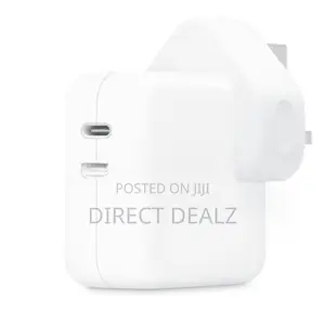 Apple 35W Dual USB-C Port Compact Power Adapter