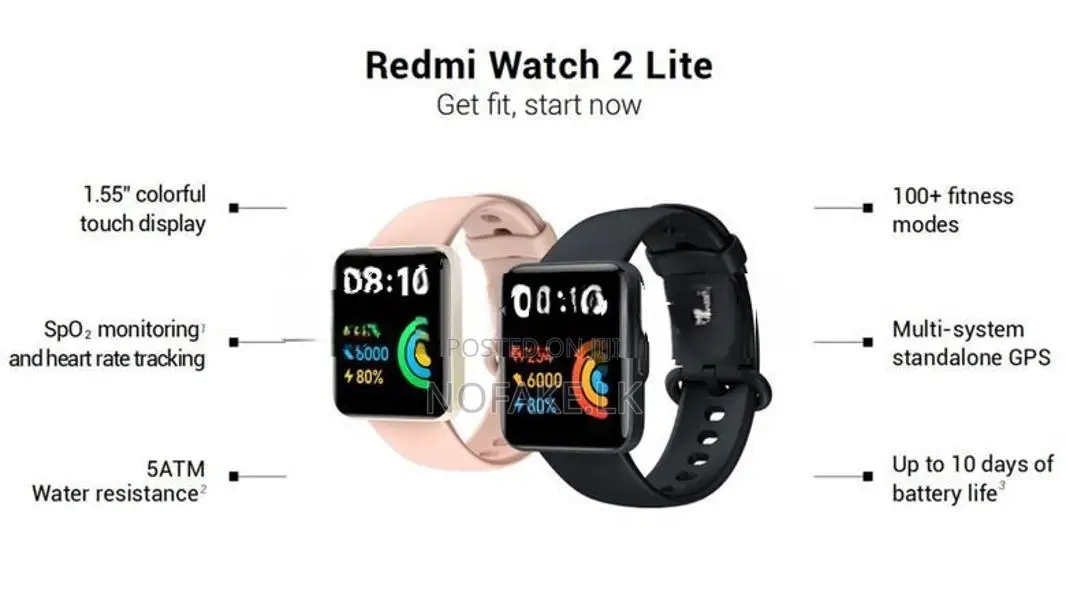 Redmi watch 5 Active Smartwatch with Noise Reduction Bluetooth Calling