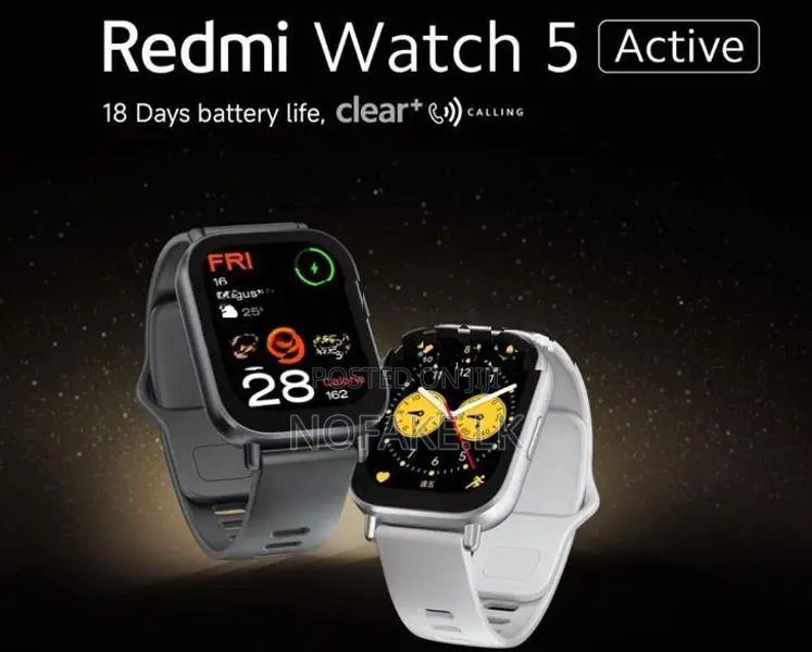 Redmi watch 5 Active Smartwatch with Noise Reduction Bluetooth Calling